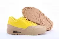 running chaussures nike air max 87 en vente femme jaune